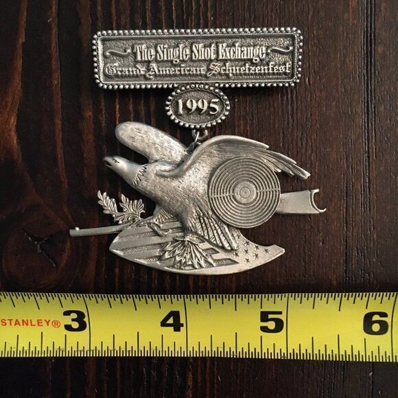 "Single Shot Exchange" Medal 1995 - Picture 3 of 3